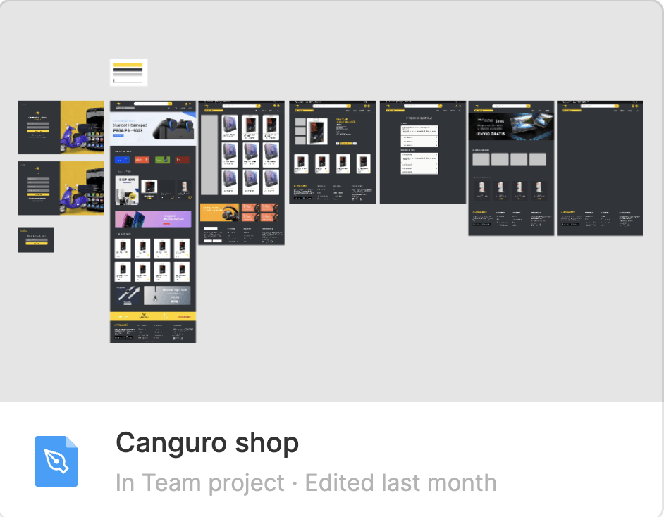 Mockup Canguro Shop